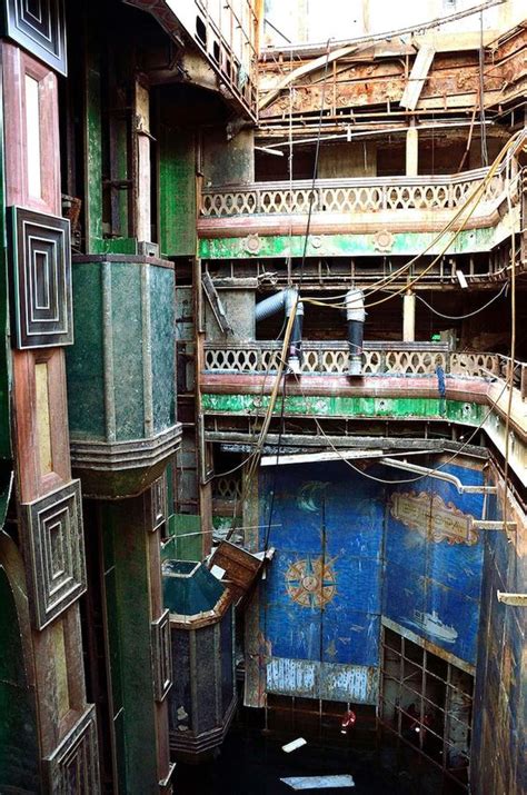 Inside an abandoned cruise ship . . . | Cruise ship, Abandoned places ...