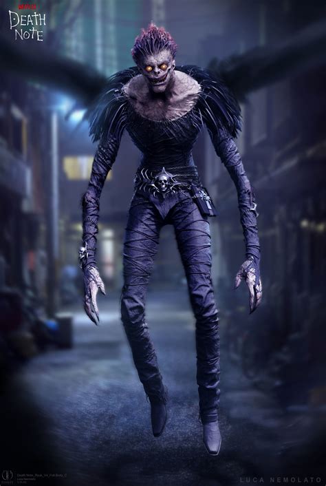 Luca Nemolato - Death Note - Ryuk concept art