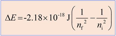 Rydberg Formula - Chemistry Steps