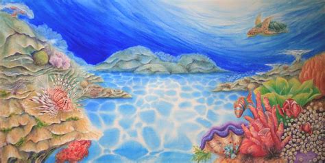 Coral Reef Watercolor Painting at GetDrawings | Free download