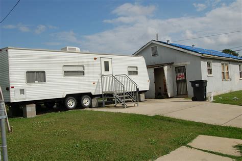 FEMA Trailer at Lewis' house | Here is the FEMA trailer tha … | Flickr