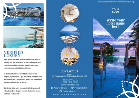 Make a Creative Hotel Flyer Design Online