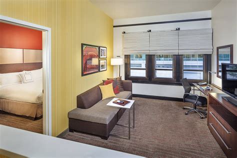 Residence Inn Omaha Downtown/Old Market Area Suite Living Area #hotels ...