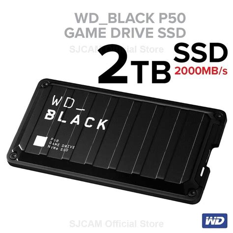 WD Black P50 2TB portable SSD, Gaming, Festplatte in Berlin ...