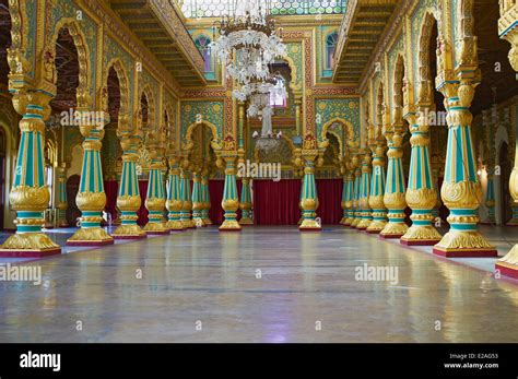 India, Karnataka state, Mysore, Maharaja palace Stock Photo: 70302991 ...