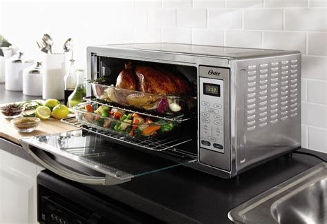 Large Convection Countertop Stove Microwave Conventional Pizza Turbo Oven Combo - Toaster Ovens