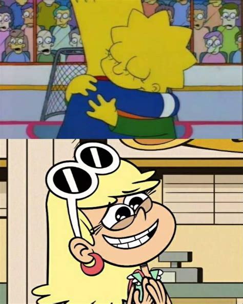 Leni Loud Adores Bart Lisa Hug by Ptbf2002 on DeviantArt