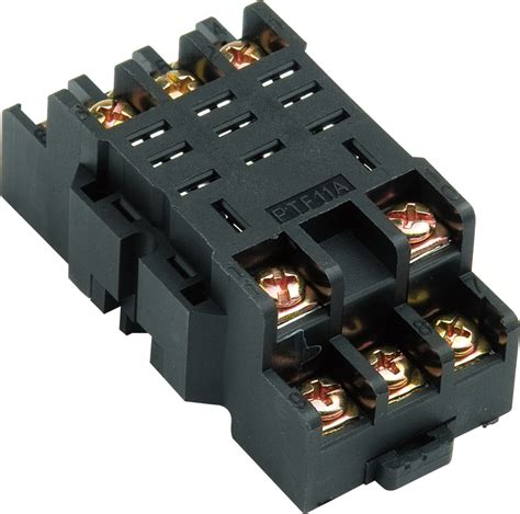 China General Purpose Relay Socket with 11 Pins (PTF11A) - China Relay ...