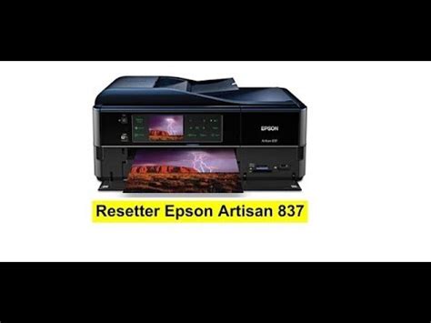 Epson Artisan 837 Printer User Manual - abcnation