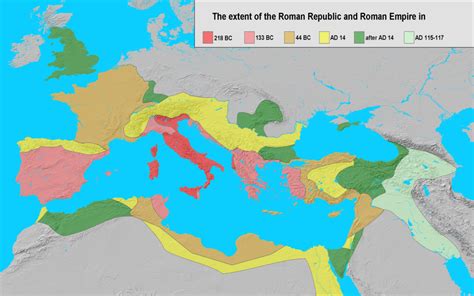 Augustus Map - Locations Only Diagram | Quizlet