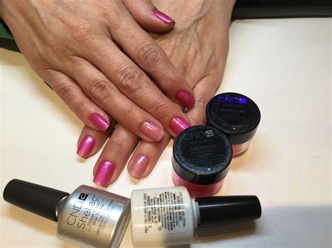 Manicure using CND Additives w CND Shellac brand polish Shellac Manicure, Manicures, Nails, Nail ...