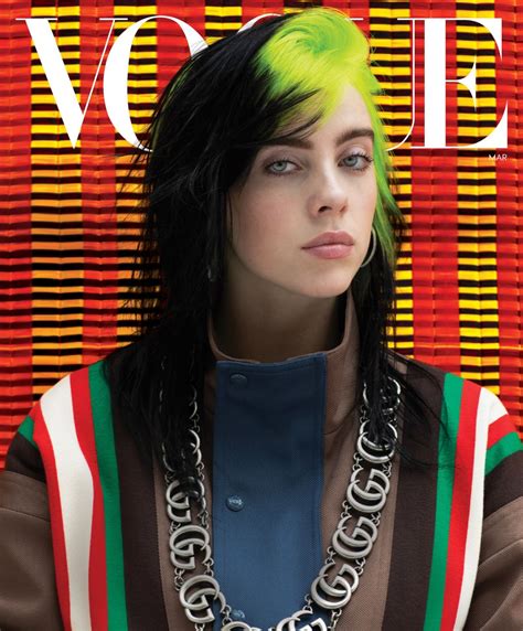 Billie Eilish - Vogue US March 2020 • CelebMafia