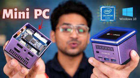 Worlds Smallest 4K Mini PC 🤯 | 8GB RAM + 256 GB M.2 SSD 🚀🚀 | Intel Celeron 2.7Ghz CPU 🔥 - YouTube