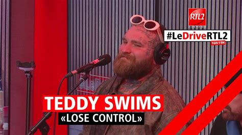 Teddy Swims interprète "Lose Control" dans #LeDriveRTL2 Chords - Chordify