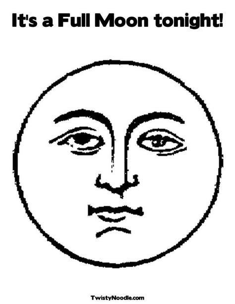 Free Phases Moon Coloring Pages, Download Free Phases Moon Coloring ...