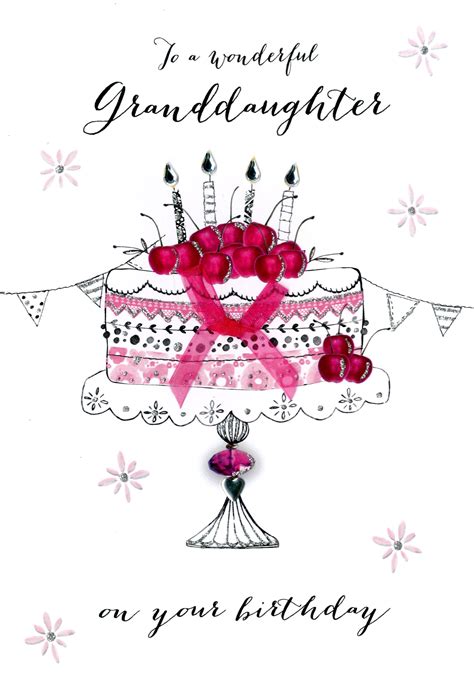 granddaughter birthday templates for creative card design candacefaber - granddaughter birthday ...