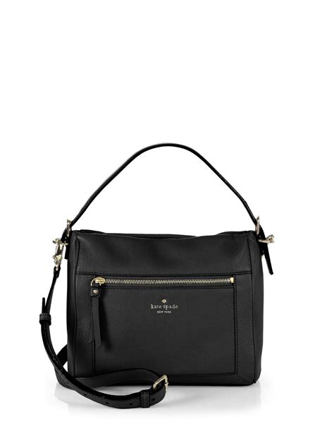 Kate Spade Small Harris Shoulder Bag in Black - Lyst