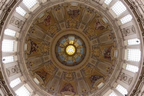 Interior Of Dome Of Berlin Cathedral, Berlin, Germany Art - Art Print