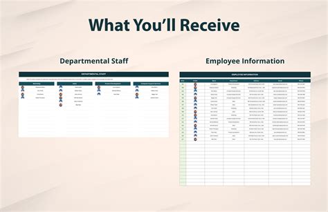 Corporate Organizational Chart Template in Excel, Google Sheets ...