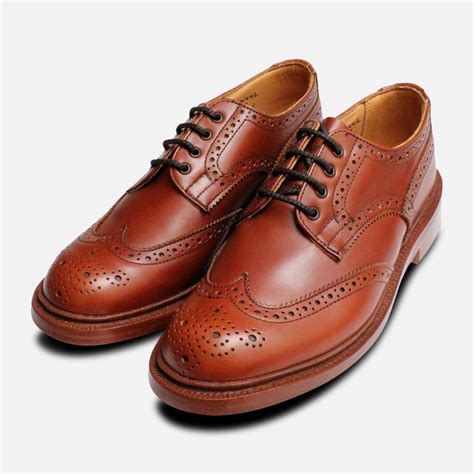 Trickers Anne Ladies Brown Brogue Shoes | eBay