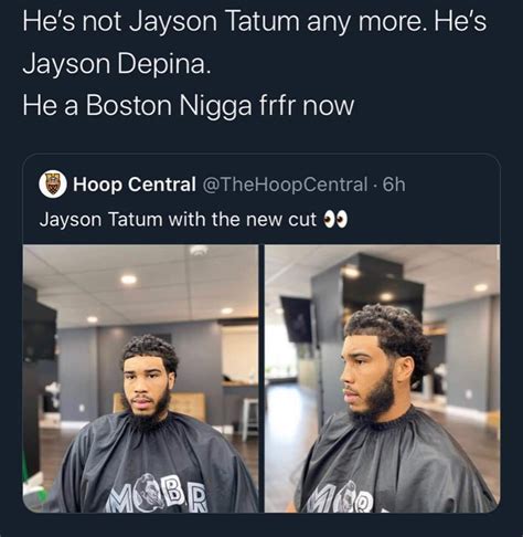 We feeling Jayson Tatum new look? :troll: | Page 4 | Sports, Hip Hop ...