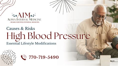 High Blood Pressure: Causes, Risks, and Lifestyle Modifications: Alpha ...