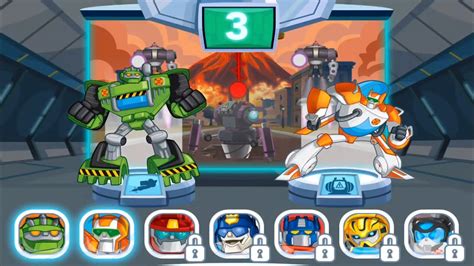 Transformers Rescue Bots Disaster Dash Hero Run Rescue Bots Special Missions! Game play #1 - YouTube