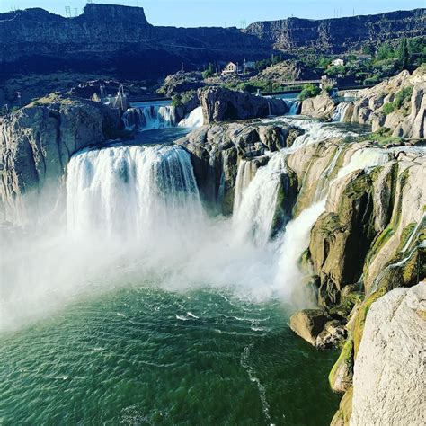 Shoshone Falls Twin Falls, Idaho | Places to go, Twin falls, Natural ...