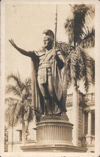 King Kamehameha Statue Honolulu, HI Postcard