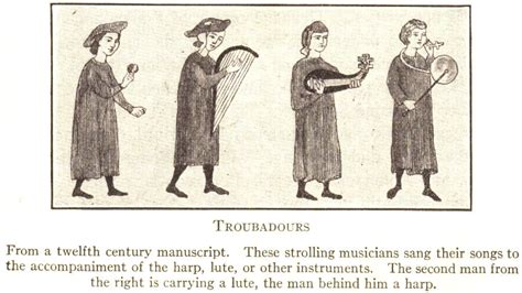 Medieval Troubadours of Europe | Student Handouts