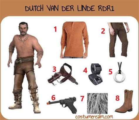 Dutch Van Der Linde Cosplay Guide: Become The Outlaw Leader