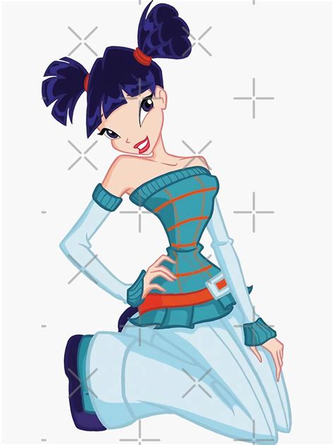 "Musa Winx Club Magic Girl" Sticker for Sale by milkyplanet | Redbubble