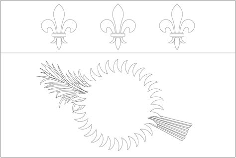 Guadeloupe Flag coloring page - Download, Print or Color Online for Free