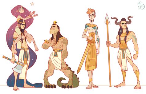 Egyptian Gods Drawing at GetDrawings | Free download