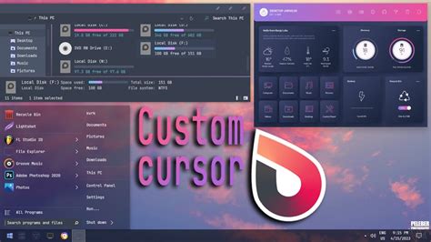 Windows 10 desktop customization 2023/Make it look better with custom theme, Icon pack and skins ...