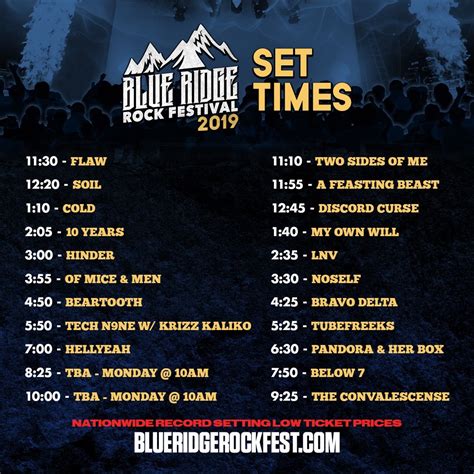 Blue Ridge Rock Festival returns!!! 9/7-9/8 – RockView Live