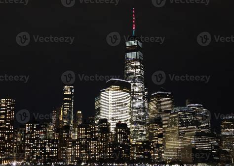 Lower Manhattan skyline, New York City, New York 17651633 Stock Photo ...