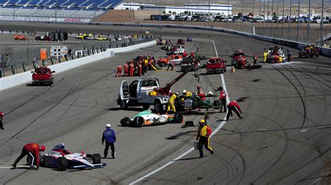 Indy 500 Winner Dies After Massive Crash In Vegas : NPR