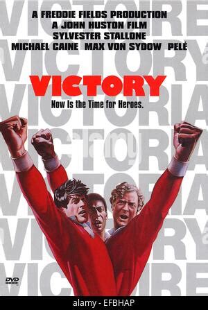 Sylvester Stallone, Michael Caine and Pele / Escape to Victory / 1981 Stock Photo, Royalty Free ...