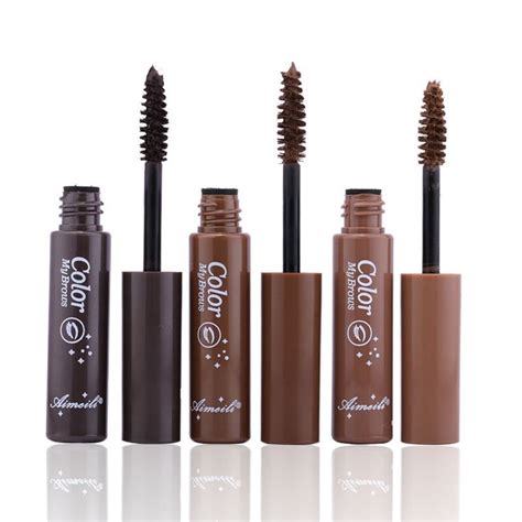 3 Colors Long Lasting Waterproof Eyebrow Mascara Cream Eye Brow Shadow ...