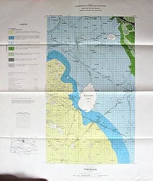 Fold-Out Geological Survey Map in Colour. Map 505a Tofield, Alberta: Near Fine Soft cover (1939 ...