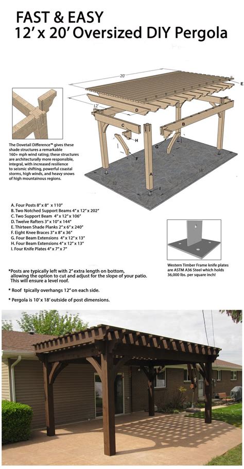 Easily Build a Fast DIY Beautiful Backyard Shade Structure | Outdoor ...