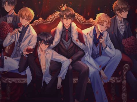 Anime Boys Group Wallpapers - Top Free Anime Boys Group Backgrounds - WallpaperAccess