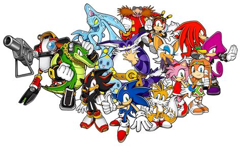 Sonic The Hedgehog Characters Wallpaper