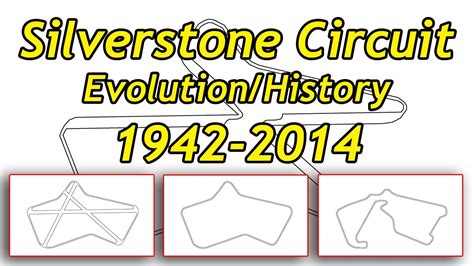 F1 Silverstone Circuit Evolution / History - YouTube