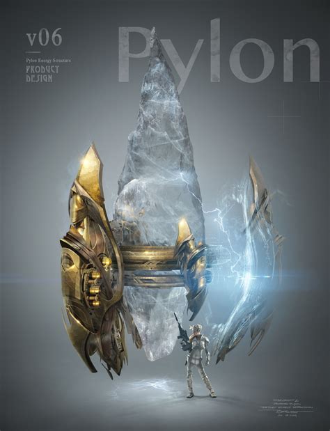 Starcraft II | Pylon Concept, Jonathan Berube | Starcraft, Starcraft zerg, Spaceship art