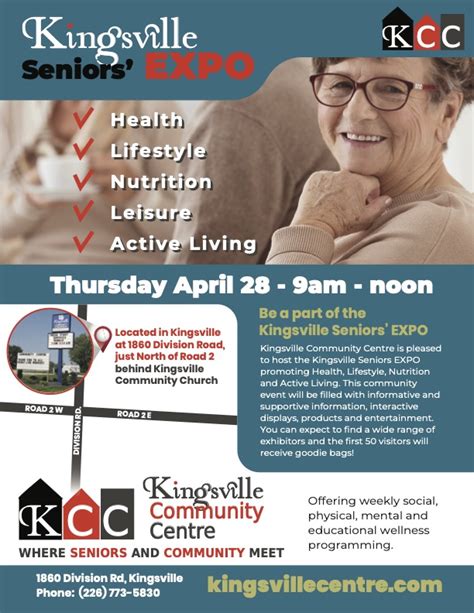 Kingsville Seniors' Expo - Kingsville Times