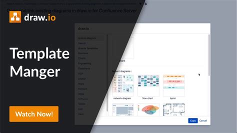 How to use the draw.io Template Manager to work more efficiently with your diagrams - YouTube