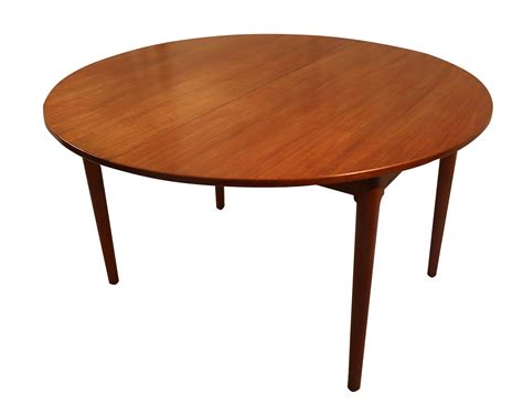 Danish Modern Teak Expandable Dining Table