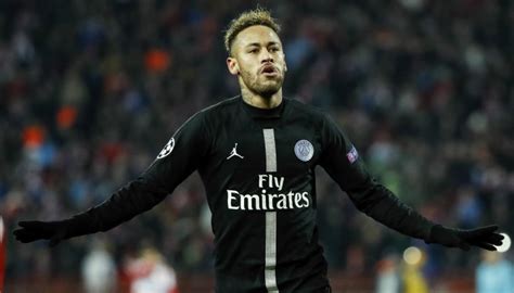 Neymar's PSG Match-Issue/Worn Shirt, UCL 2018/19 - CharityStars